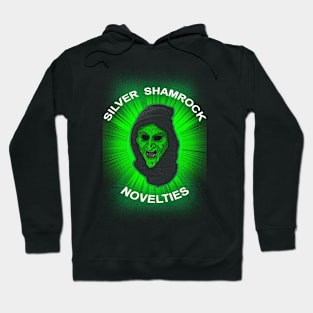 Silver Shamrock Witch Hoodie